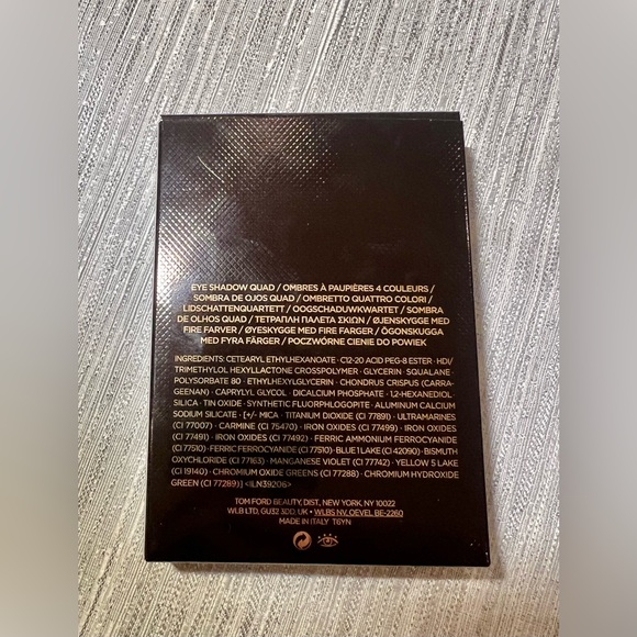 New In Box Tom Ford Eyeshadow Color Quad Palette - 04 Suspicion - Picture 7 of 7